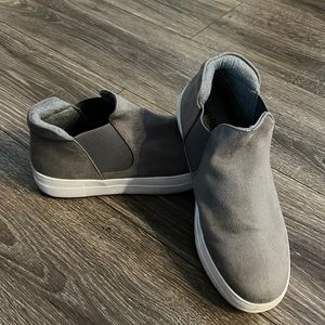 Slip on fashion sneaker/bootie